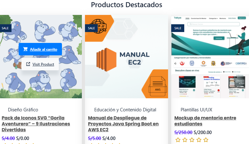 images de Productos Digitales digiplace